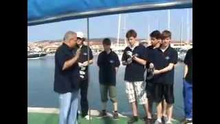 preview picture of video 'Yacht Cadet School 2011 tréning Vodice'