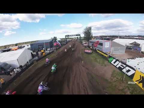 MXGP of The Netherlands Start of MXGP Race 2 FPV
