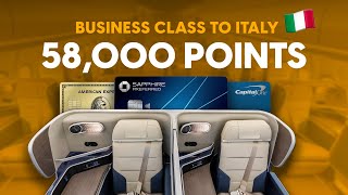 Unlock Business Class to Italy: Maximize Credit Card Points