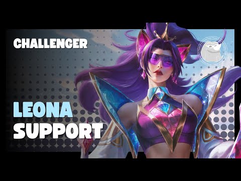 Challenger Leona Support | S2025 Educational Gameplay Commentary Game 156