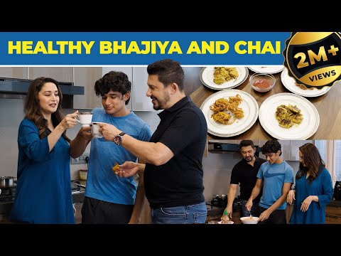 The Ultimate Monsoon Snack Combo | Onion Bhaji in 4 Ways | Masala Chai | Dr. Nene | Madhuri Dixit