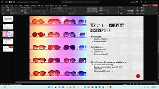 How to write a SUNGLASSES RETAIL STORE Business Plan by Paul Borosky, MBA. – Business Plan Tips