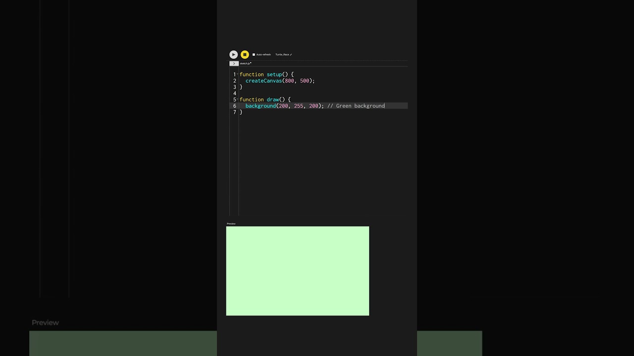 Learn to Code: Coding Tutorial (Part 1) #P5js #LearnCoding #CreativeCoding #p5js #JavaScript