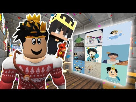 PeetahBread - TOURING MY NEW RENOVATED AND IMPROVED MINECRAFT HOME... lots of fan art!
