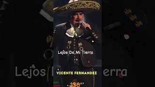 Lejos De Mi Tierra | Vicente Fernández | 2006 | Short #short #baladas  #rancheras #musica