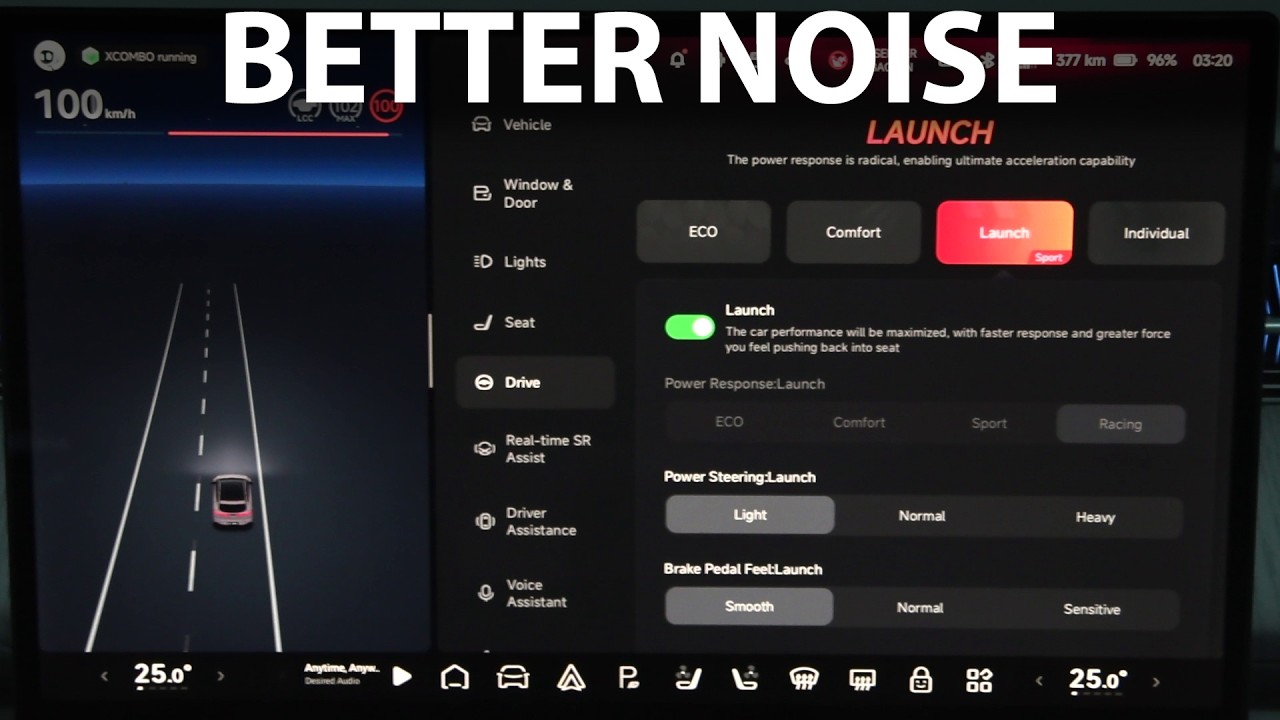 Xpeng G6 Performance 2025 acceleration and noise test