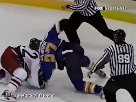 Luke Richardson vs Bryce Salvador Dec 29, 2002