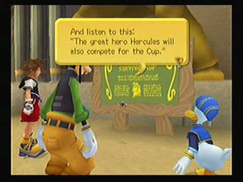 Kingdom Hearts Re:Chain of Memories English - Part 37 - Olympus Coliseum (Proud Mode)