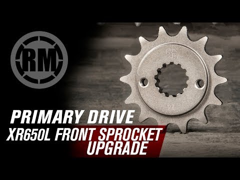 Primary Drive Honda XR650L Front Sprocket Upgrade