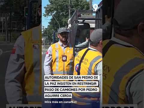 Autoridades de San Pedro de la Paz insisten en restringir paso de camiones por Pedro Aguirre Cerda