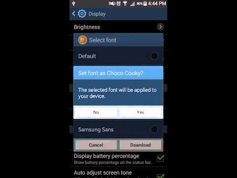 How to change font style & font size -android