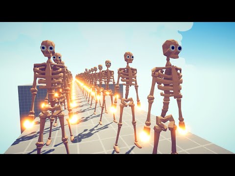 100x ZOMBIES + TITANS + SKLETON ARMY VS BALLISTA HWACHA  - TOTALLY ACCURATE BATTLE SIMULATOR TABS