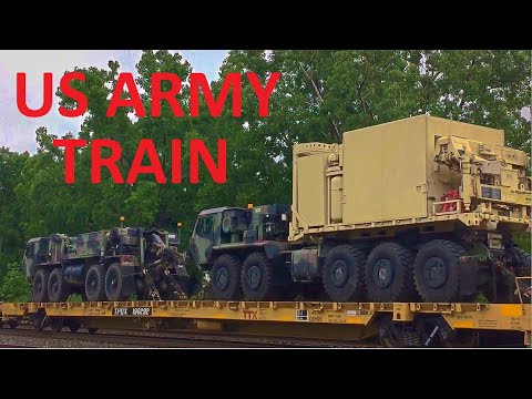 US Army Train 30 Minutes of Trains