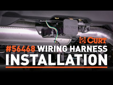 CURT Custom Vehicle-to-Trailer Wiring Harness Install #56468 | 2022 Ford Bronco