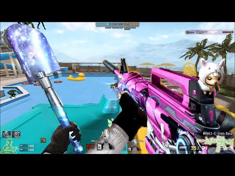 Crossfire NA ( Đột Kích Bắc Mỹ  ) 2.0 : M4A1 S Iron Beast Bunny Doll - Hero Mode X - Zombie V4