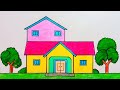 Drawing, painting, coloing for kids and toddlers // learn drawing