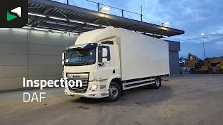 DAF CF 370 CF 4X2 19.5t NL-Truck APK 2000kg Ladebordwand Automatic A Koffer-LKW | Bild 4 - Autoline