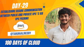 Day 29 : How To Establish a Secure Communication between VPC's | VPC P