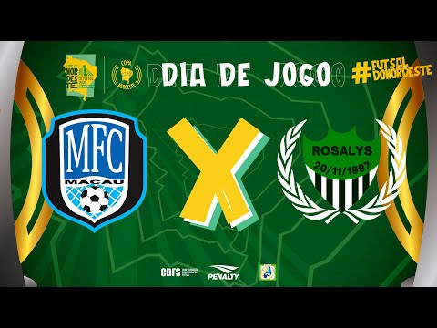 Copa Nordeste de Futsal | Macau Futsal x LCESG IPU Futsal | 2ª Rodada | Ao Vivo