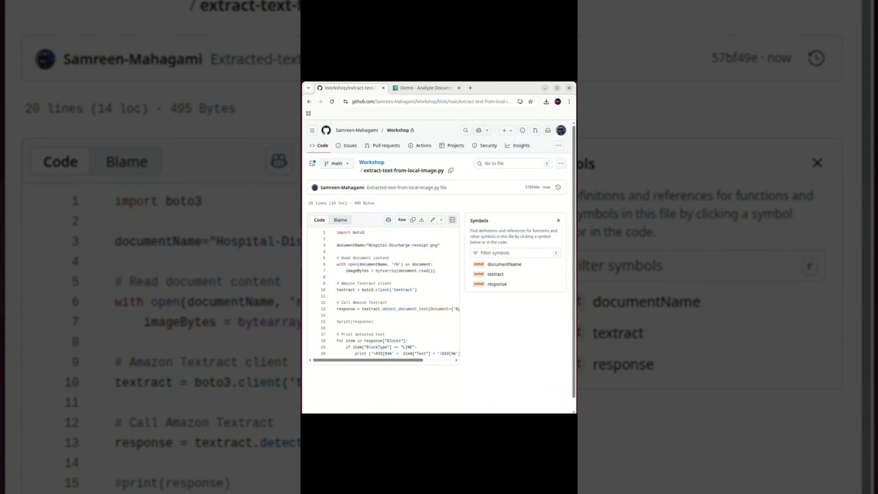 Extracting Text from Images Using AWS Textract Service with Python | Step-by-Step Demo