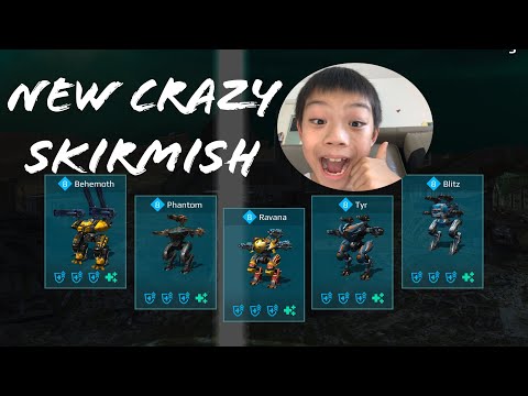 New crazy skirmish war robots