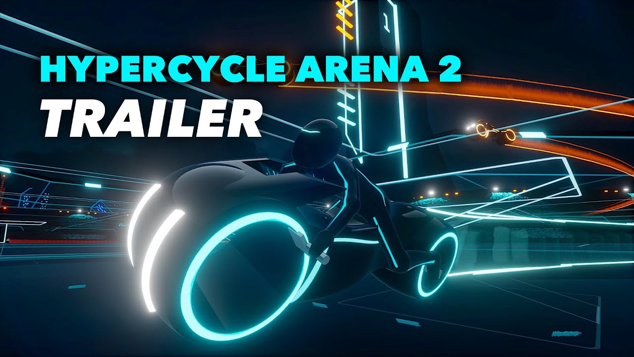 HYPERCYCLE ARENA 2.3 Trailer [4K] - Tron fan-made game - YouTube