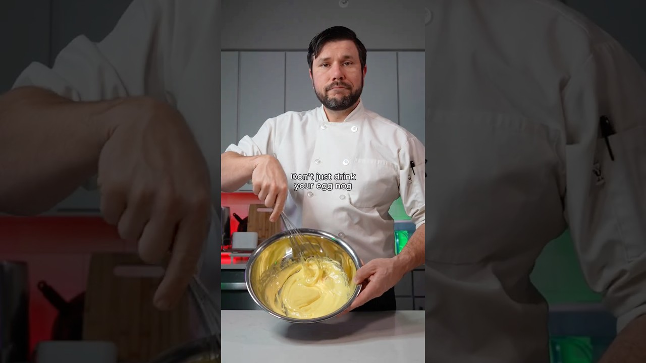 Eggnog Crème Brûlée 🍮🔥