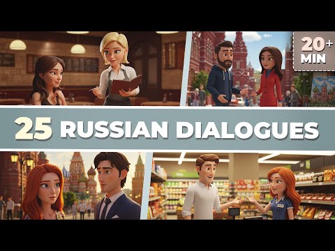 25 Daily Russian Conversations - Russian Practice and Must-Know Phrases for All Learners