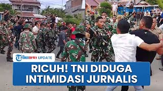 Kronologi Oknum TNI Diduga Intimidasi hingga Ancam Jurnalis saat Liput Demo Aceh, Sempat Adu Mulut