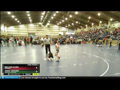 71 Lbs Cons. Round 2 - William Alves, Montana Vs Owen Wegner, Montana Disciples D78e
