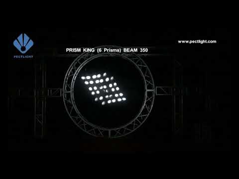 Prism King Beam 350W, with 6 prisms