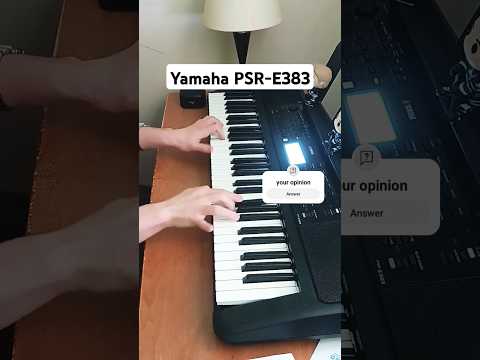 Casio [CTK-3500] Vs Yamaha [PSR-383] #piano #yamahapiano #psre383 #vs #casiopiano