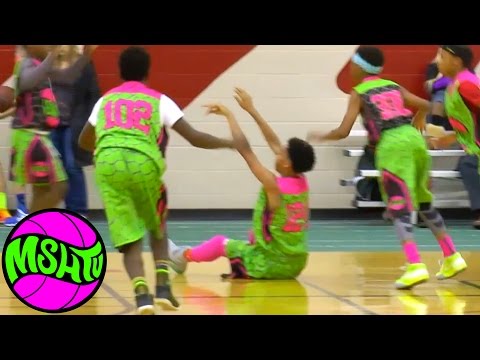 Amari Bailey CRAZY TRICK SHOT from the Ground - MSHTV Play of the Day 12/9/15