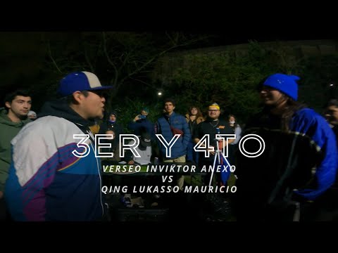 VERSEO & INVIKTOR & ANEXO vs. QING & LUKASSO & MAURICIO: 3er y 4to - Batallas Under Vol. 5 - 3v3 -