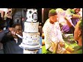 Pasuma Dances with Aunty Ramota & Carries Her Up While He Cuts His Gangatic Birthday Cake