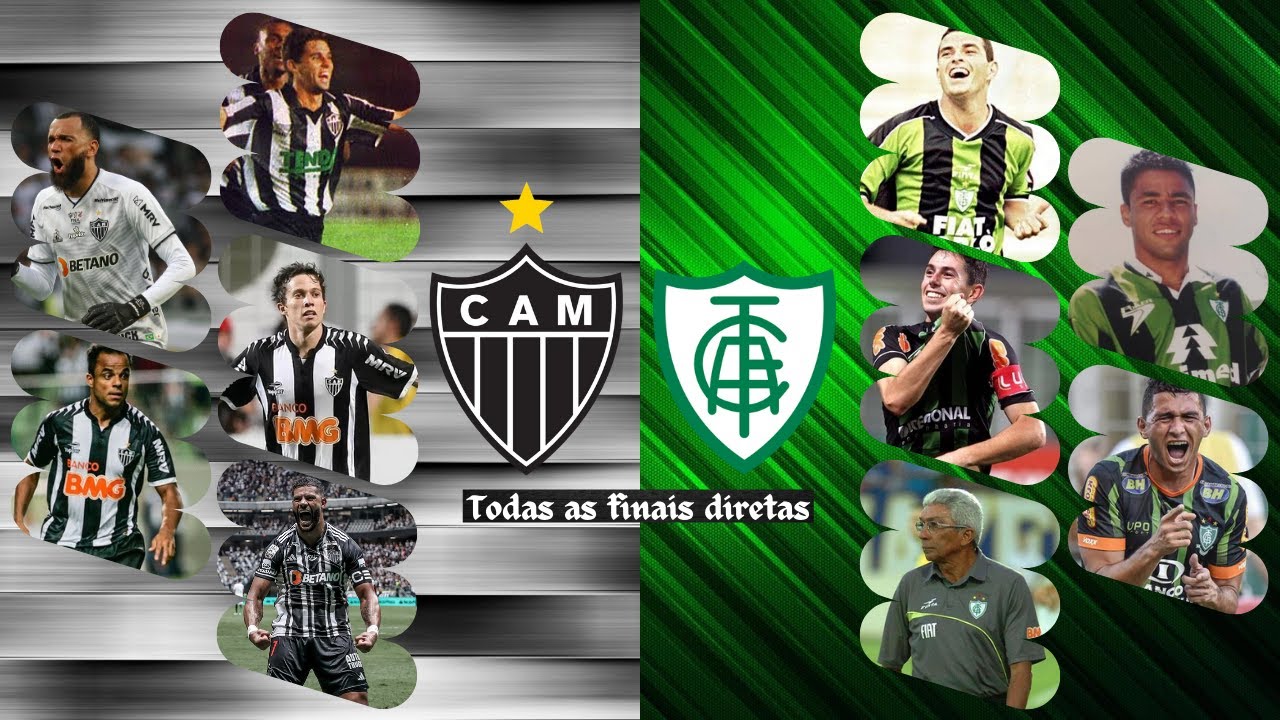 Galo x América: Todas as finais diretas entre os 2
