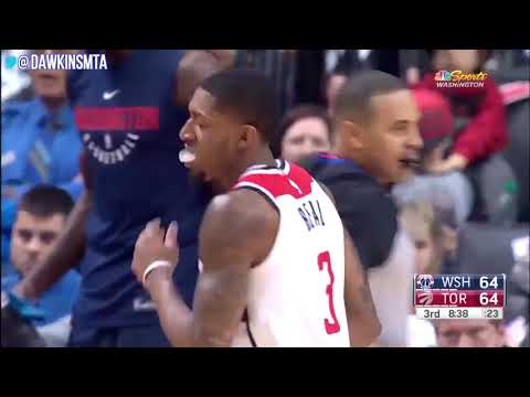 Bradley Beal Full Highlights vs Raptors in 2017 18 RS 28.8 PPG! | FreeDawkins