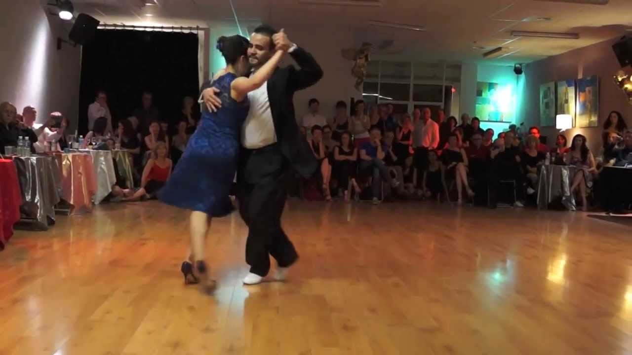 Delphine BLANCO & John ZABALA 3/4 MILONGA ★ GRISETA de Montpellier#2 2014 ★ EL SALON DE TANGO