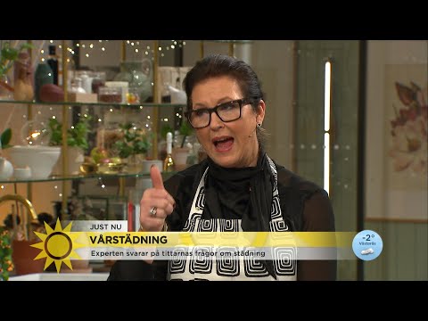 Städ-Marlene: Så får du rent i duschen – ättikan gör jobbet - Nyhetsmorgon (TV4)