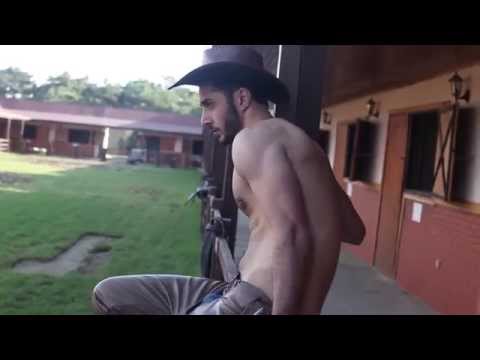 Cowboy (kovboy) back stage in Azerbaijan