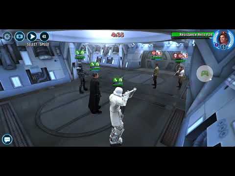 [3v3] Gideon/Range/Death vs. Finn/Resistance Heroes Finn & Poe