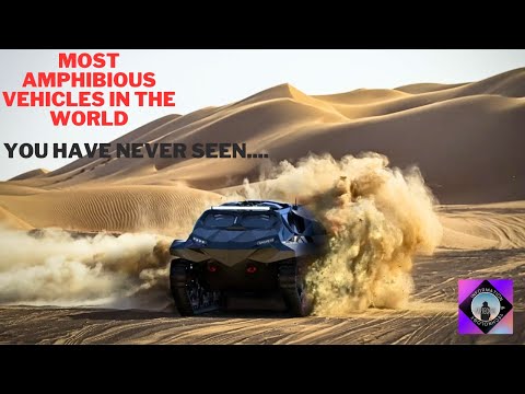 Top 5  Most  Amphibious Vehicles In The World  #amphibious vehicle, #6x6 amphibious vehicles