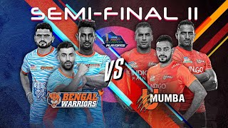 Pro Kabaddi 2019 Semi-Final Highlights | U Mumba vs Bengal Warriors