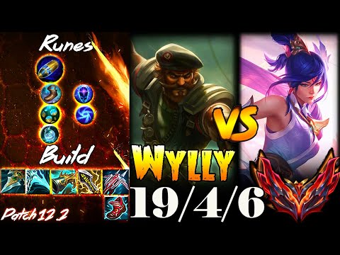 [ Wylly ] Gangplank vs Fiora Top - Season 12 - Grandmaster