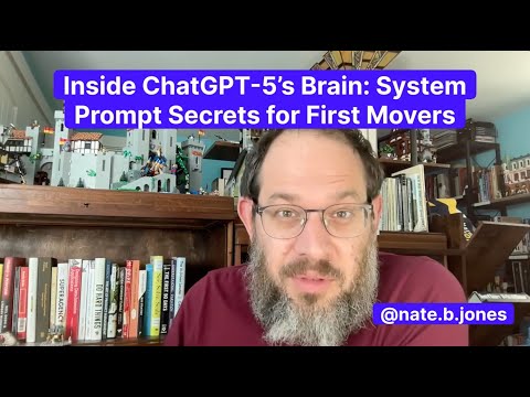 Inside ChatGPT-5's Brain: System Prompt Secrets for First Movers