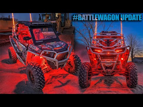Chill Winter SXS Trail Ride + Battle Wagon Update: New RZR Transmission + Other UTV Goodies!