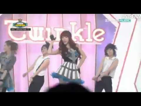 120508 SNSD TaeTiSeo (태티서) - Twinkle @ MBC Music 'Show Champion'
