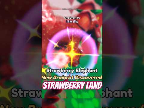 All Evolutions in STRAWBERRY LAND of Brainrot Evolution Roblox!