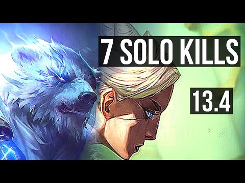 VOLI vs CAMILLE (TOP) | 7 solo kills, Legendary | KR Master | 13.4