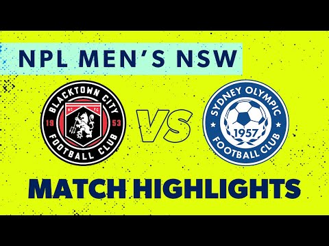 NPL Men's NSW Round 6 Highlights – Blacktown City v Sydney Olympic